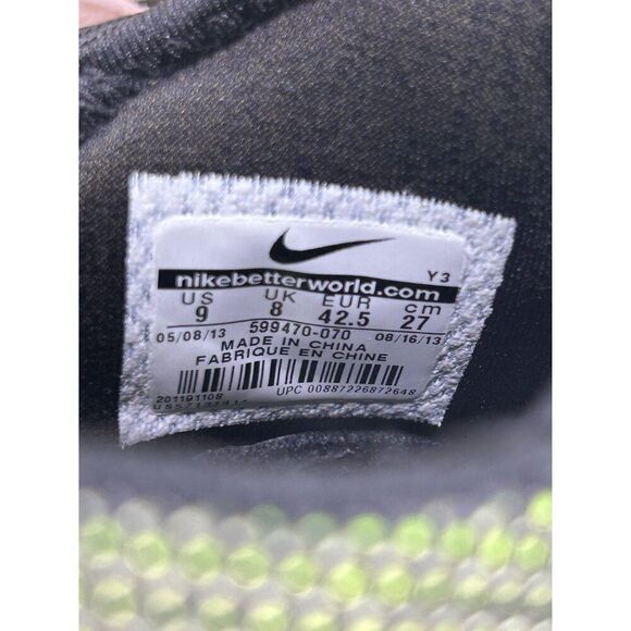 Nike Air Footscape NM Green Black Athletic Training Shoes Mens Size 9 - Picture 7 of 8